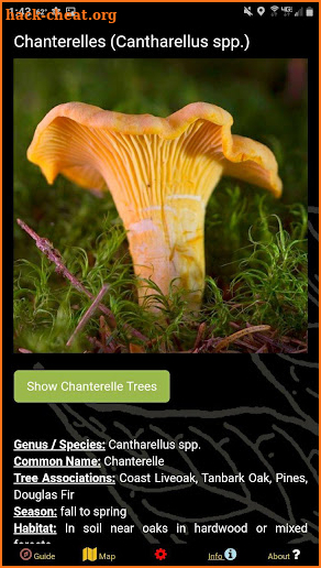 Washington NW Mushroom Forager Map Boletes Morels screenshot