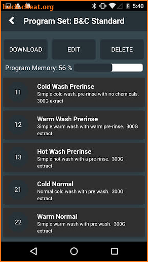 Washtools screenshot