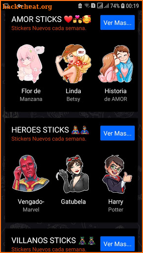 WASticker Chat - STICKERS for WhatsApp - Pegatinas screenshot