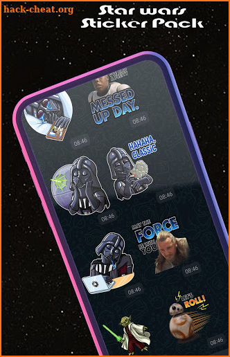 WASticker Star Wars Pack screenshot