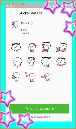 WAStickerApp Animated Pentol Stickers for WhatsApp screenshot