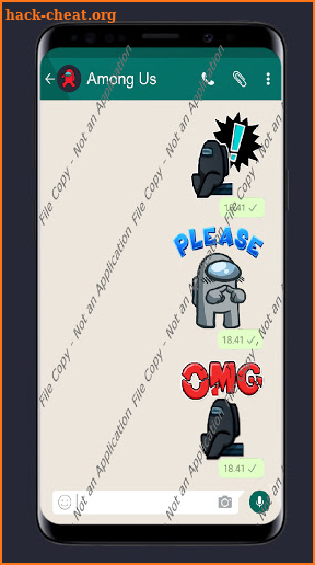 WAStickerApps Among Us - Funny Sticker Among Us screenshot