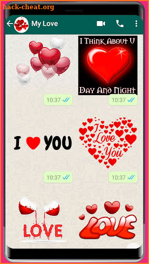 💕WAStickerApps Amor Stickers de Amor 2019 screenshot