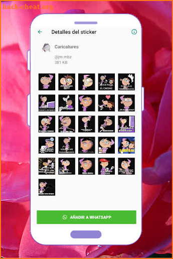 WAStickerApps Caricatures Cute And Funny screenshot