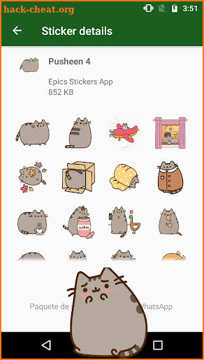 WAstickerApps Cats and kittens Stickers screenshot