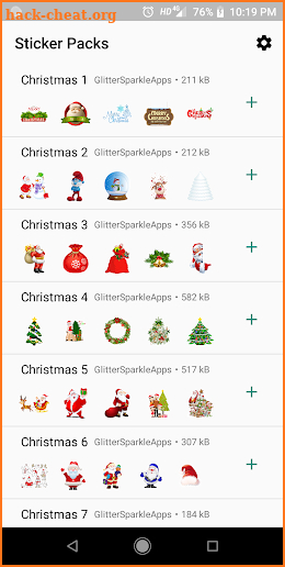 WAStickerApps Christmas Sticker Pack for WhatsApp screenshot