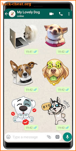 WAStickerApps Dog meme 🐶 Dog sticker 2019 screenshot