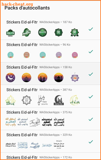 WAStickerApps - Eid-al-Fitr Stickers screenshot