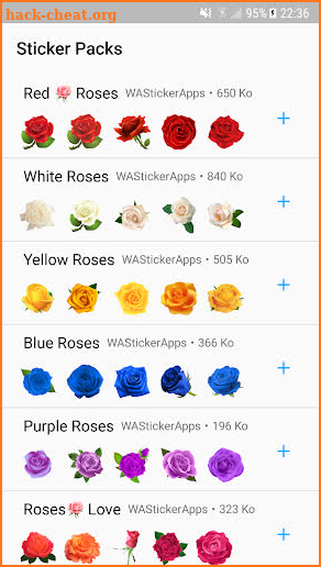 WAStickerApps 🌹Flowers And Roses screenshot