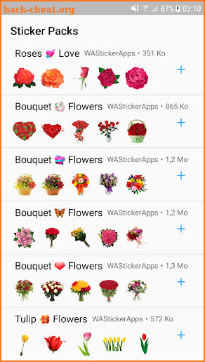 WAStickerApps - Flowers 🌹 Roses screenshot