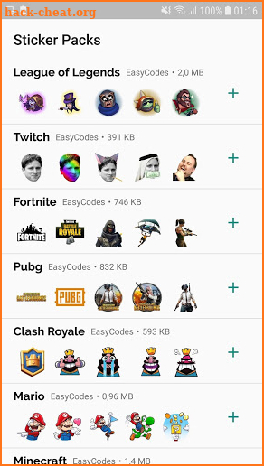 WAStickerApps - Games stickers for Whatsapp screenshot