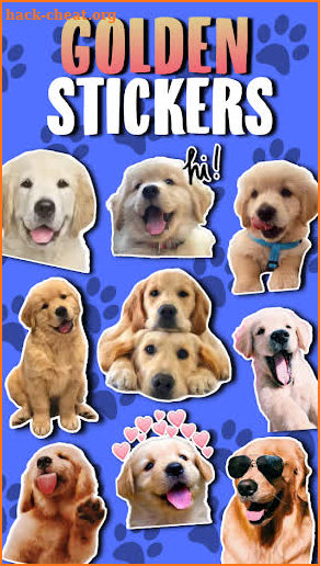 🐕 WAstickerApps Golden Retriever Stickers Memes screenshot