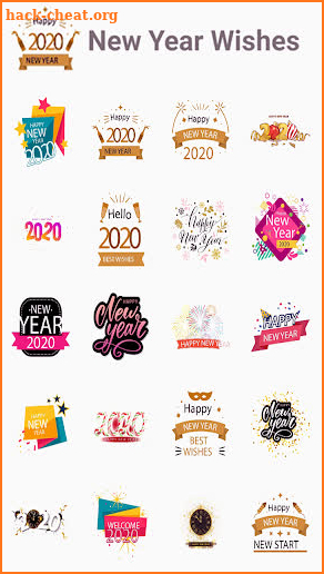 WAStickerapps Happy New Year screenshot