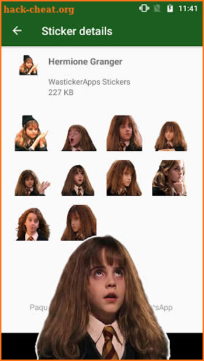 WAstickerApps Harry P. Memes (Stickers) screenshot