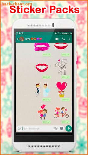 WAStickerApps Kiss screenshot