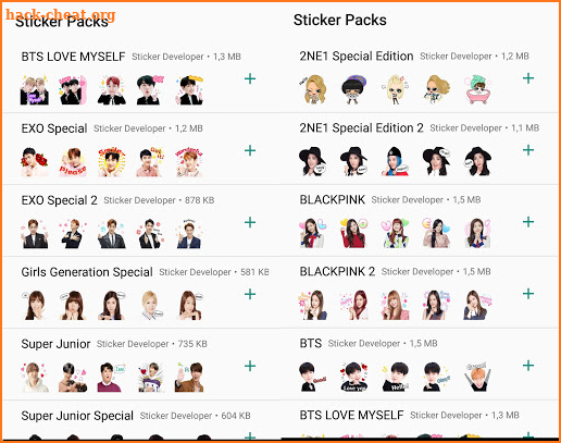 WAStickerApps Korean Idol Sticker for WhatsApp screenshot