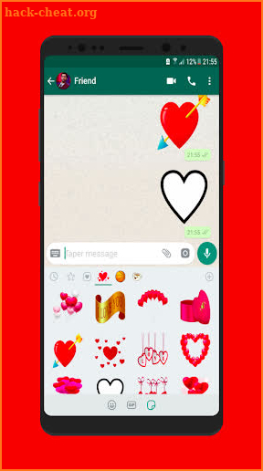 WAStickerApps Love screenshot