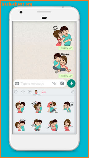 WAStickerApps Love Stickers Packs screenshot