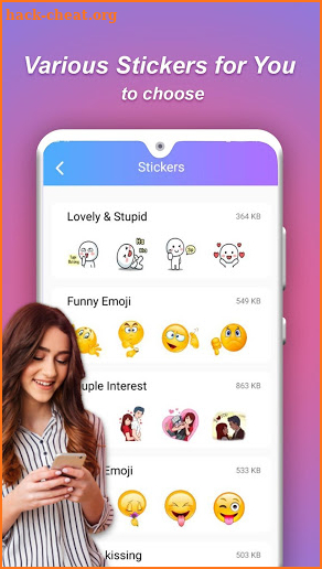 WAStickerApps - Lovely Interesting Sticker screenshot