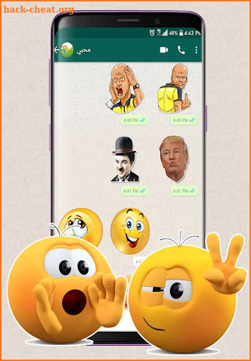 WAStickerapps - New Emoji Stickers for WhatsApp screenshot