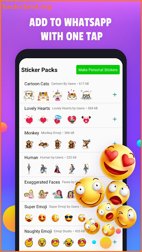 WAStickerApps - Personal Sticker&WhatsApp Stickers screenshot