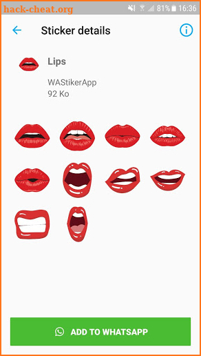 WAStickerApps - Romance Stickers Love Story Packs screenshot