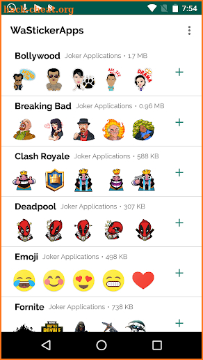 WAStickerApps - Stickers for WhatsApp screenshot