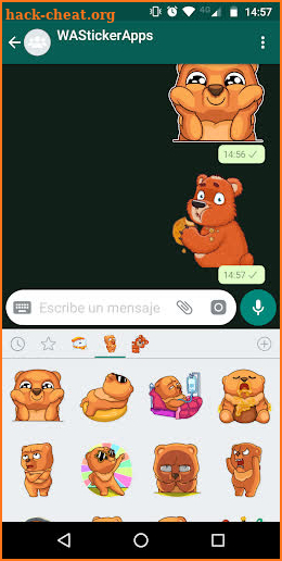 🐻 WAStickerApps Teddy Bear screenshot