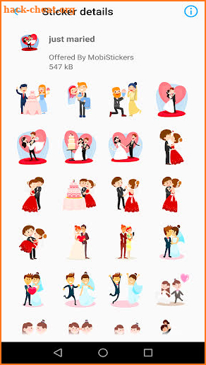 WAStickerApps Valentine screenshot