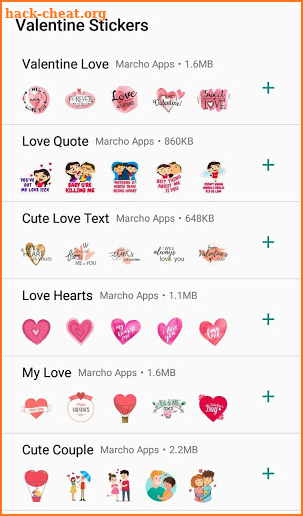 WAStickerApps -Valentine Day Stickers For Whatsapp screenshot