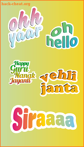 WAStickerApps - WhatsApp Stickers - Punjabi Flavor screenshot