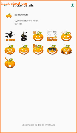 WAStickerApps Whatsapp Stickers - Sealu screenshot