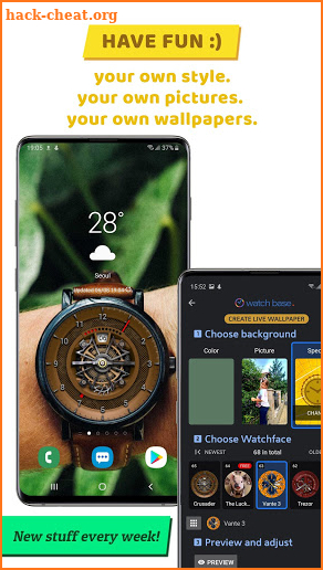 Watch Base - Watch faces & Wallpapers for everyone screenshot