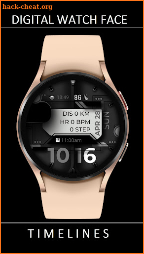 Watch Face H9 GREY screenshot