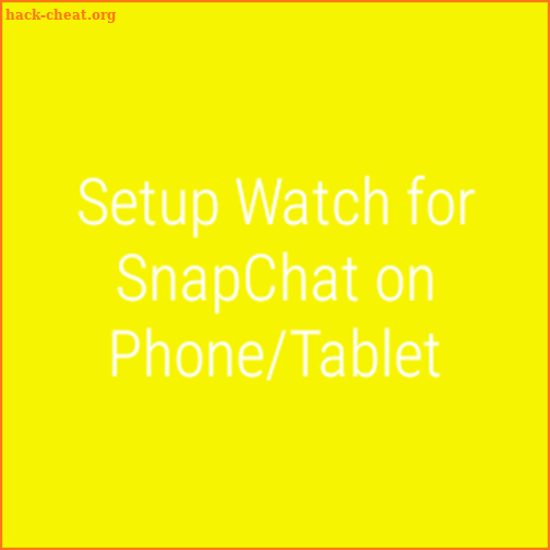 Watch for Snapchat screenshot