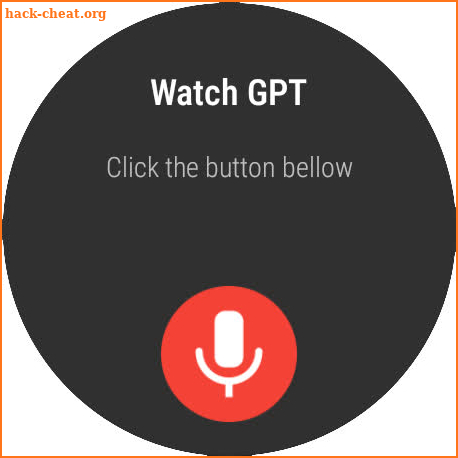 Watch GPT - Wearable AI screenshot