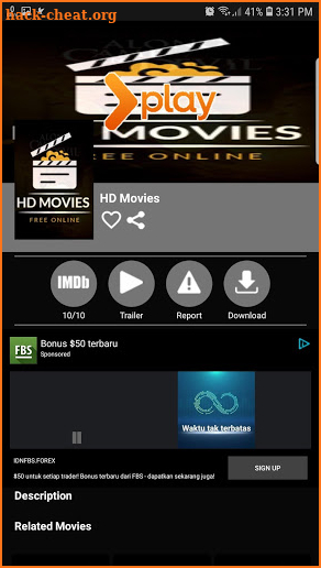 Watch HD Movies Free Online screenshot