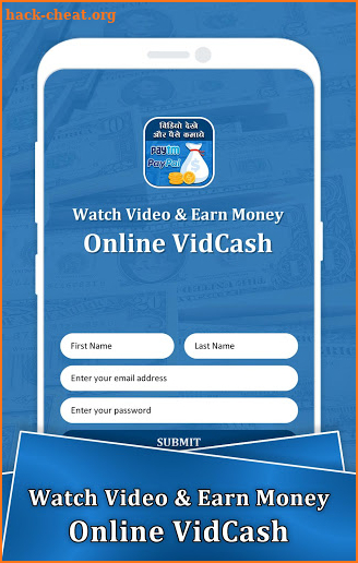 Watch Video & Earn Money Online VidCash screenshot