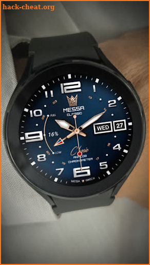 Watchface Gold Messa LX53 screenshot