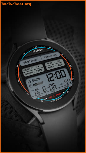 Watchface Messa Sport LX62 screenshot