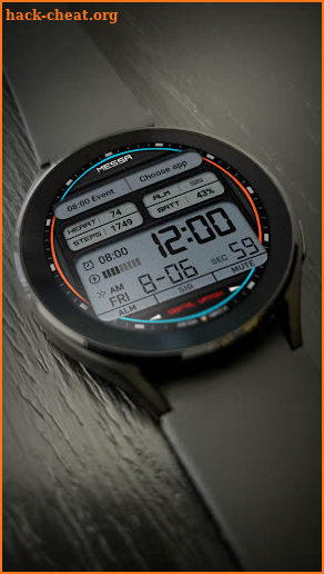 Watchface Messa Sport LX62 screenshot