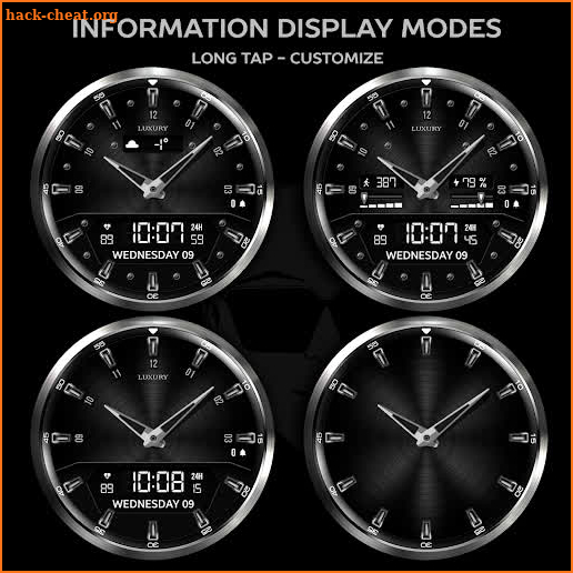 Watchface WFP 160 LUXURY Mod2 screenshot