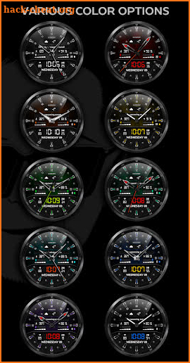 Watchface WFP 160 LUXURY Mod2 screenshot