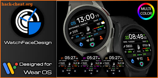 WaTchG003: Digital watch face screenshot