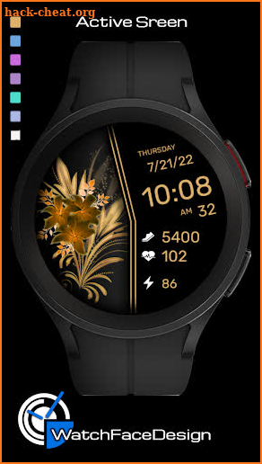 WaTchG006: Digital watch face screenshot