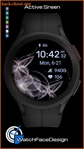 WaTchG008: Digital watch face screenshot