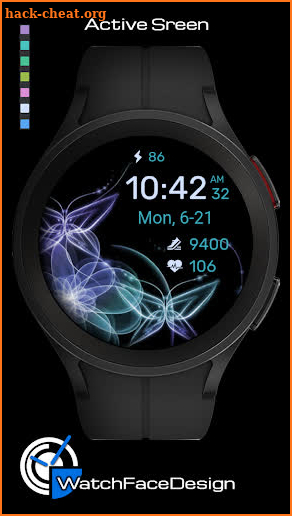 WaTchG008: Digital watch face screenshot