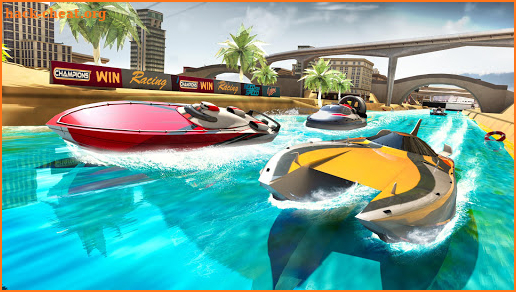 Water Boat Speed Racing Simulator screenshot