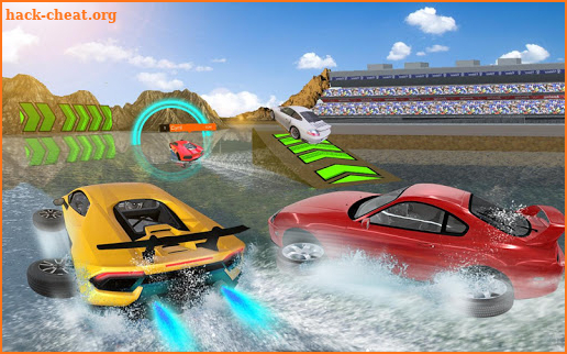 Water Car Surfer Racing Park: 3D Cars Stunt Game screenshot