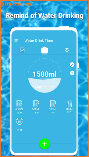 water drink time — water tracker&hydration screenshot